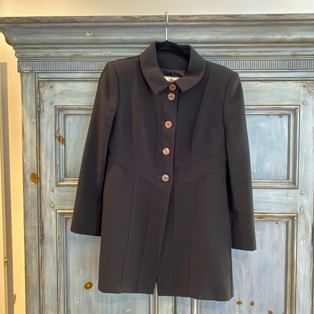 FENDI Elegant Black Women's Coat